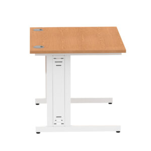 Impulse 1000mm Straight Desk Cable Managed Leg - Image 60