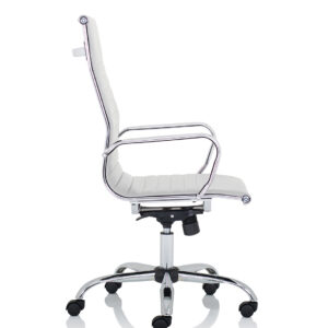 Nola Black Leather Executive Office Chair with Arms - Image 19