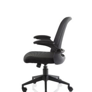 Crew Task Operator Mesh Chair With Folding Arms - Image 4