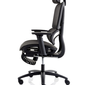 Horizon Executive Mesh Chair With Height Adjustable Arms and Footrest - Image 4
