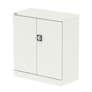 Qube Stationery 2-Door Cupboard With Shelves - Image 3