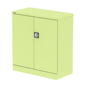Qube Stationery 2-Door Cupboard With Shelves - Image 13