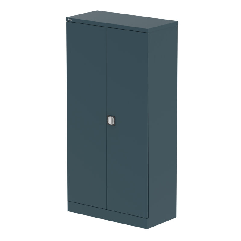 Qube Stationery 2-Door Cupboard With Shelves - Image 36