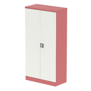 Qube Stationery 2-Door Cupboard With Shelves - Image 46
