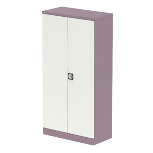 Qube Stationery 2-Door Cupboard With Shelves - Image 50
