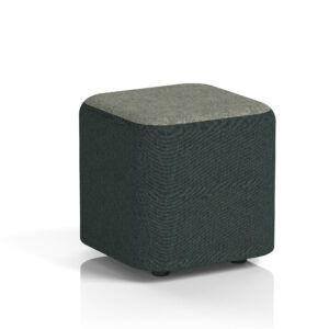 Harlestone Square Stool in Two Tone - Image 2