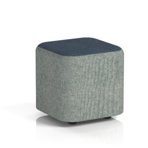 Harlestone Square Stool in Two Tone - Image 5