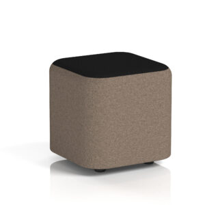 Harlestone Square Stool in Two Tone - Image 12