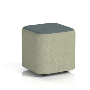 Harlestone Square Stool in Two Tone - Image 15