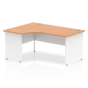 Impulse 1600mm Left Crescent Desk Panel End Leg - Image 8