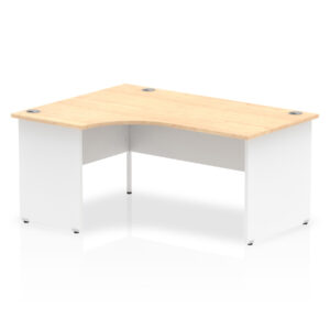 Impulse 1600mm Left Crescent Desk Panel End Leg - Image 6
