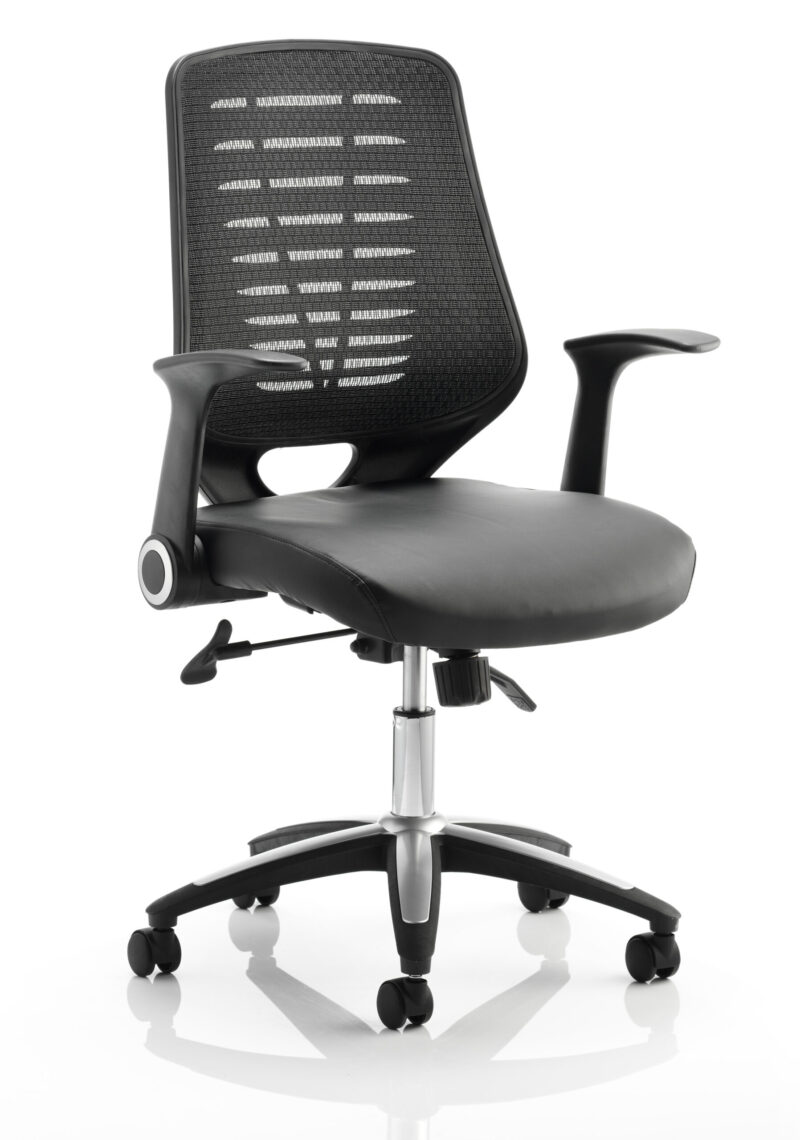 OE - Relay Medium Mesh Back Task Operator Office Chair with Arms - Image 2