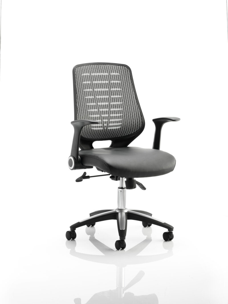 OE - Relay Medium Mesh Back Task Operator Office Chair with Arms - Image 4