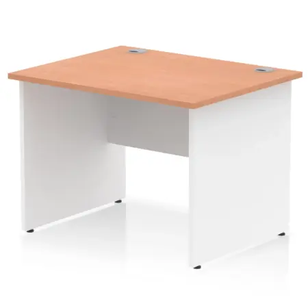 OE - Impulse 1000mm Straight Desk Panel End Leg Two Tone