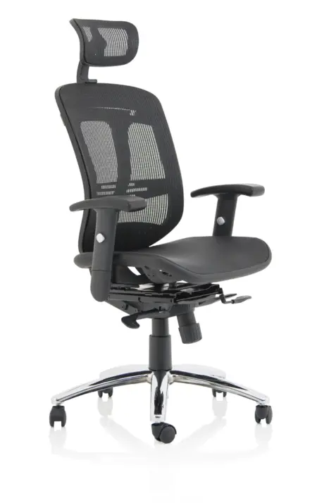 Mirage II Mesh Back Task Operator Office Chair with Height Adjustable Arms